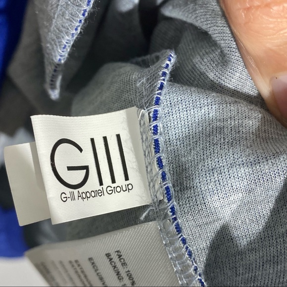 NHL St Louis Blues NWT PLYR Blue on Heather Blue Half-Zip PLYR Jacket M - Picture 12 of 14